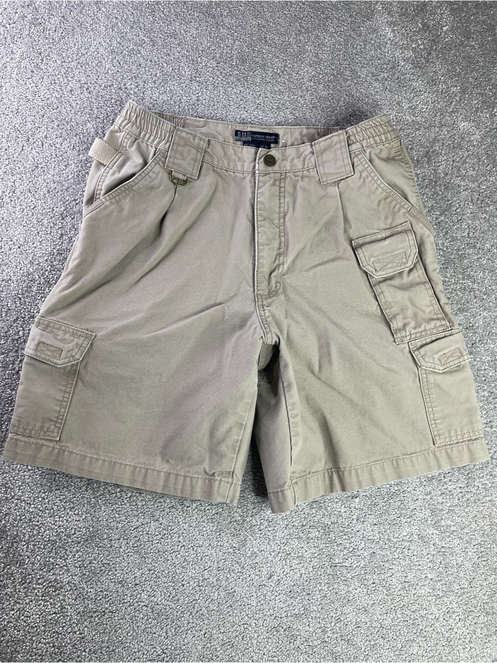 5.11 Tactical Series Men’s Cargo Shorts 32 Khaki Utility Outdoor Hiking